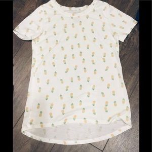 Pineapple t shirt tee Zoe & Liv from Target